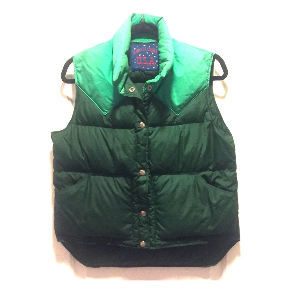 Vintage down vest